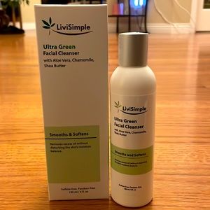 LiviSimple Ultra Green Facial Cleanser Smooths and Softens